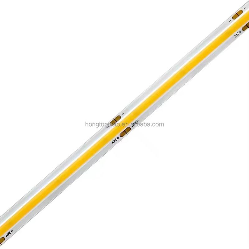 Ηλεκτρονική λωρίδα LED COB CRI90 300LEDs/m 10m/roll με ταινία 3M και χωρίς πτώση τάσης DC12V