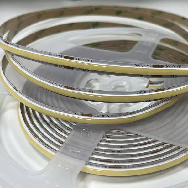 Σχεδιασμός LED Strip Light 560LEDS COB 12V 24V Dimmable CCT RA90 ελεγκτής χωρίς πτώση τάσης