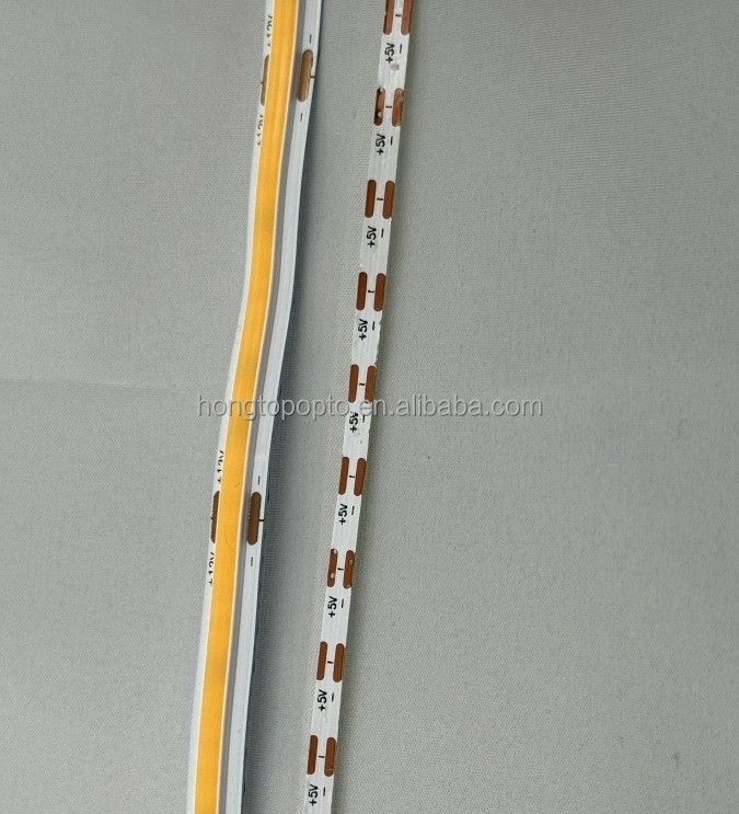 Φώτα Φωτεινή απόδοση 90lm/w 1000lm Super Narrow COB LED Strip Lights 3mm 400LEDs/m