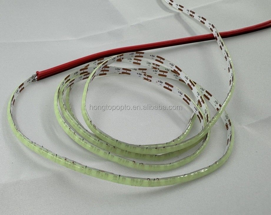 COB LED Light Strip Λευκό Θερμό Λευκό Μπλε Πράσινο Ευέλικτο 3mm 5mm 8mm για υψηλή πυκνότητα