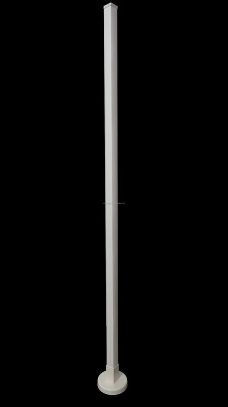 RGB αλλαγή χρώματος LED φωτισμός γωνίας περιβάλλοντος για διακοσμητικό φωτισμό δαπέδου 35*35*1500mm