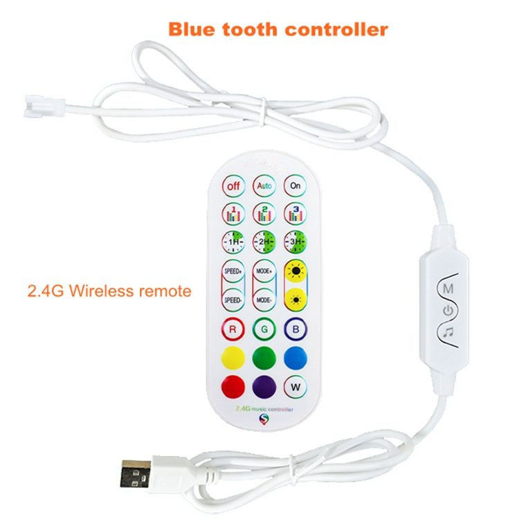 Ατμόσφαιρα έξυπνο φως δαπέδου με φως LED Bluetooth με θύρα USB και χαμηλώσιμο φως δαπέδου