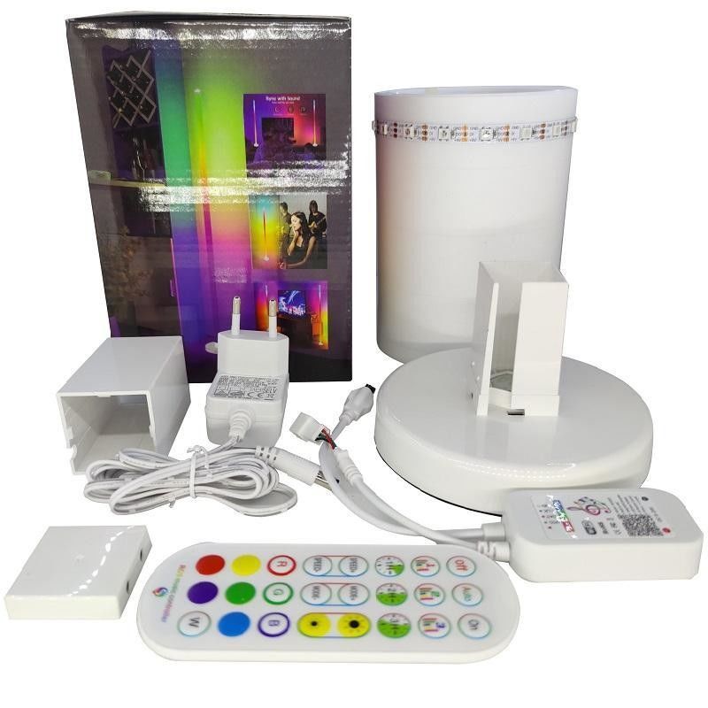 Σύγχρονο σχεδιασμό RGB Πολυχρωματικό σαλόνι Φως Στάβλος Φωτός Υπογείου Αδαπτήρας Φωτός Μόνο USB Plug