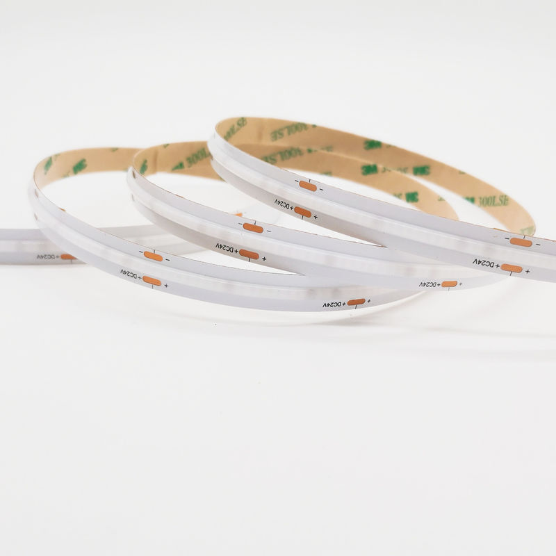 12v 24v 576LEDs RGB Θερμοκρασία χρώματος Cob Led Strip Light Αμβλύσιμο με και CRI Ra 90