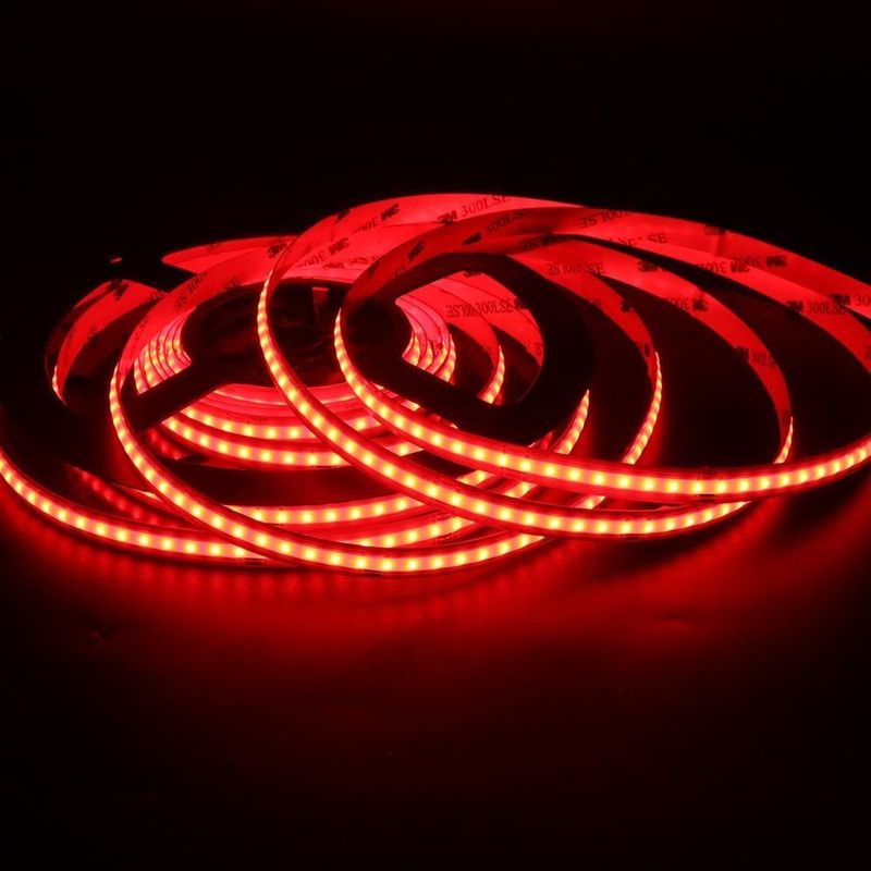 12v 24v 576LEDs RGB Θερμοκρασία χρώματος Cob Led Strip Light Αμβλύσιμο με και CRI Ra 90