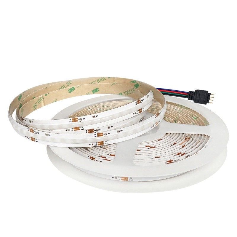 50000 ώρες χρόνος εργασίας COB LED Strip Light DC 12V 24V Προσαρμοσμένη RGB RGBW RGBCCT Strip