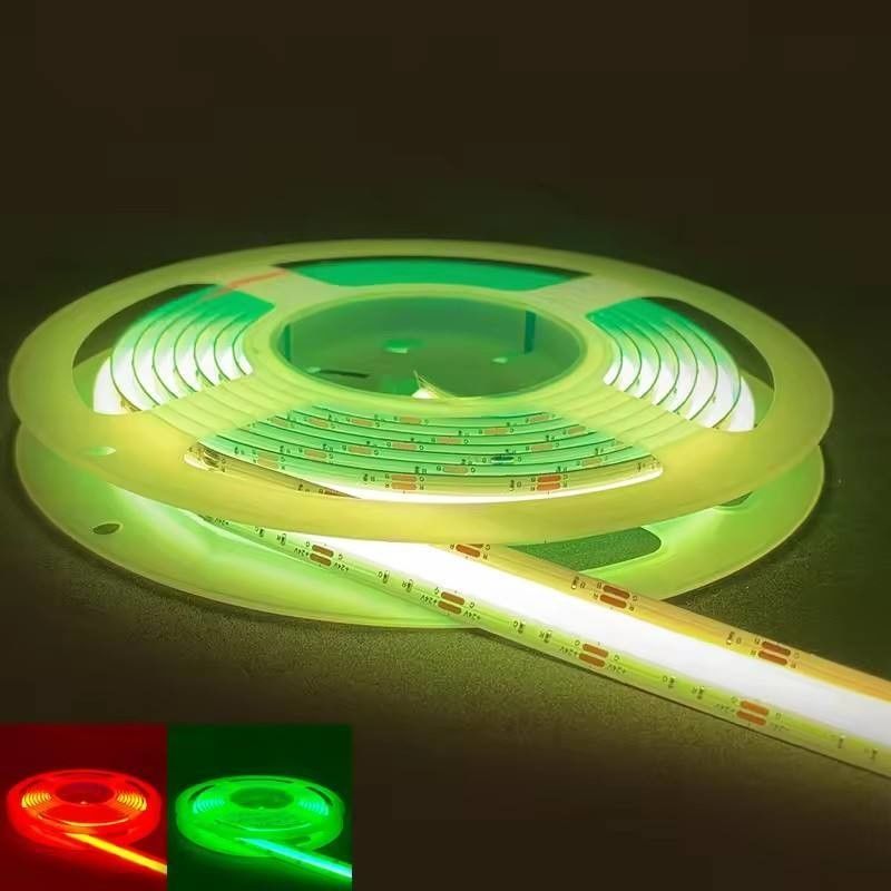 50000 ώρες χρόνος εργασίας COB LED Strip Light DC 12V 24V Προσαρμοσμένη RGB RGBW RGBCCT Strip