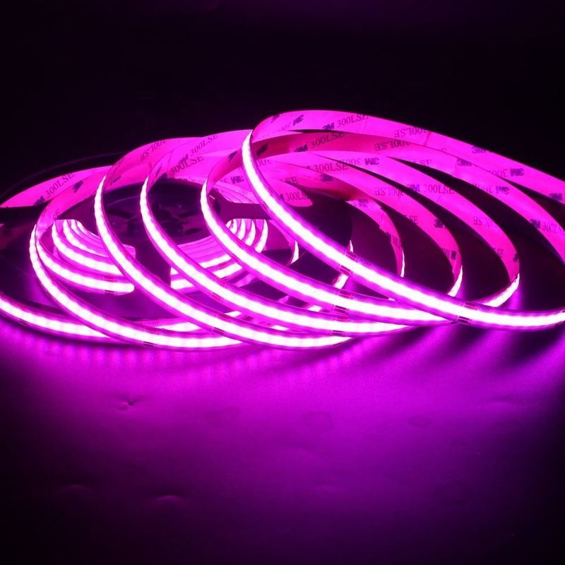 12V 24V 576leds / m 10W 14W Διακοσμητική RGB Cob Led Light Strip για διακόσμηση χώρου τοπίου