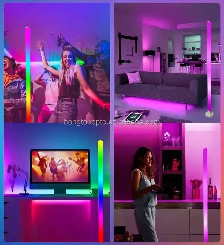 Φώτα δαπέδου γωνίας με έλεγχο Bluetooth WiFi και τάση εισόδου 5V DC