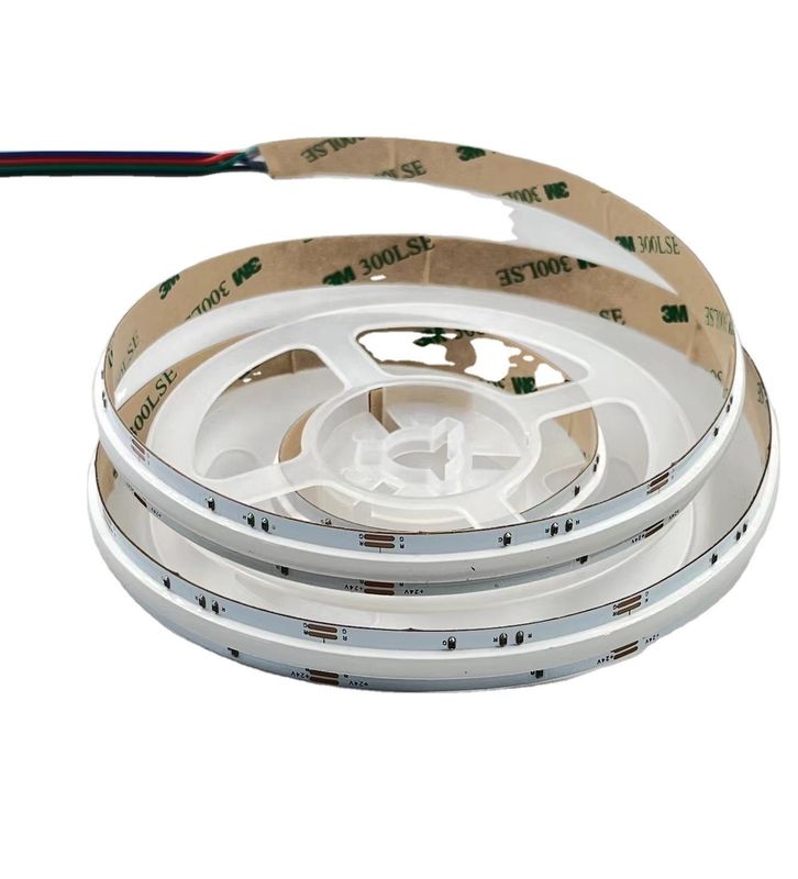 COB RGB 1080 LEDs/m LED λωρίδα με υπερφωτεινότητα και ευρεία γωνία δέσμης 120 μ