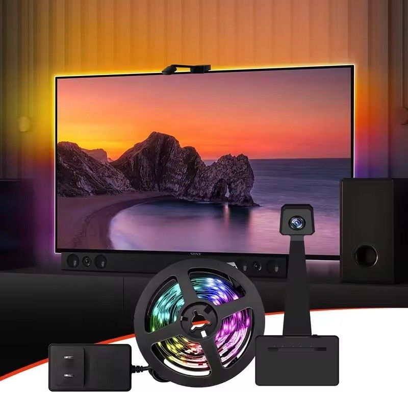Τεχνολογία DC συνδεσιμότητας Wifi Immersion TV LED φώτα πίσω για 65-75 ίντσες Βοηθός