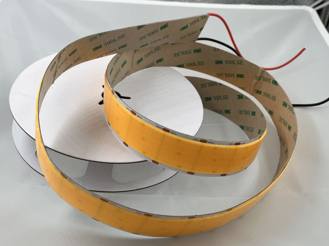 1600 LED 24V 2700K 3000K 4000K 6000K Μονόχρωμη κόψιμη Cob Led Strip 30mm πλάτος