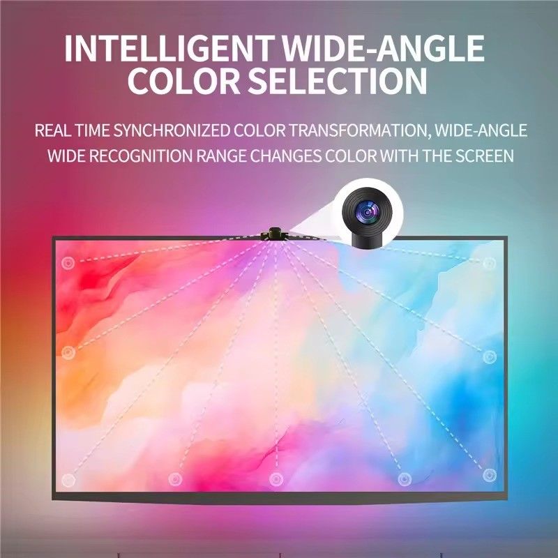 Τεχνολογία DC συνδεσιμότητας Wifi Immersion TV LED φώτα πίσω για 65-75 ίντσες Βοηθός