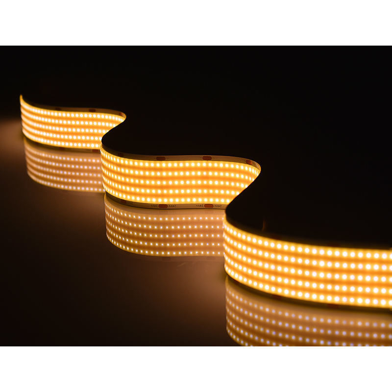 3000K/4000K/6000K Θερμοκρασία χρώματος 1600leds/m COB LED Strip για επαγγελματικό φωτισμό
