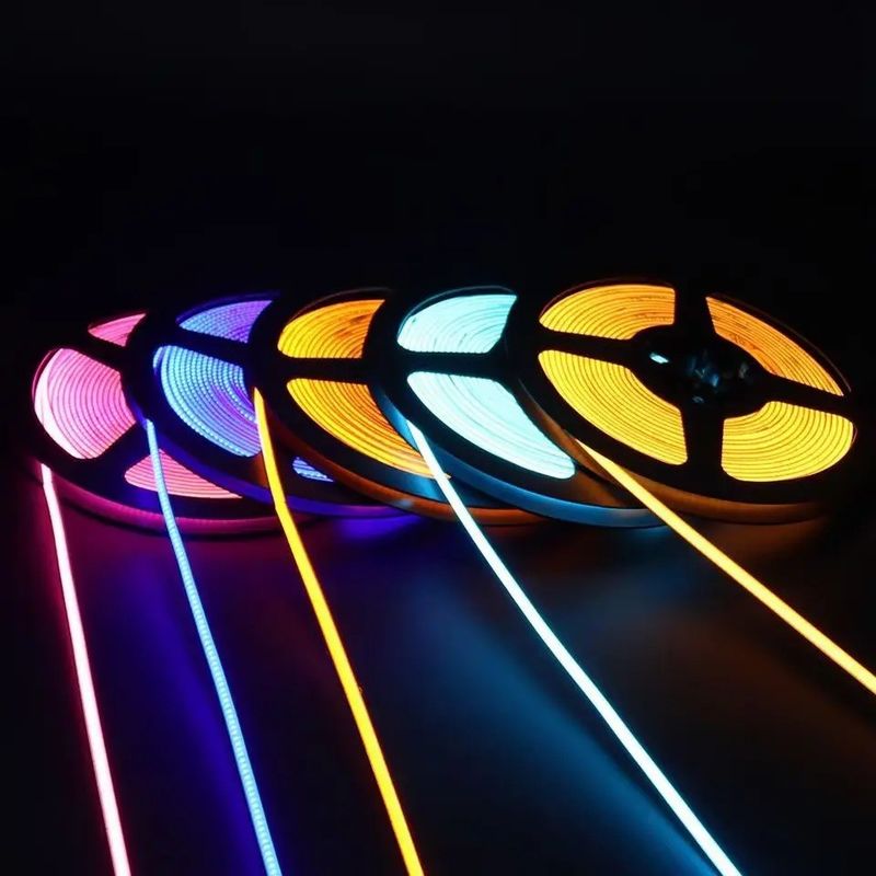 RGB Flexible Strip 756leds COB DC 12V LED Strip Light με φωτεινή απόδοση 100lm/w