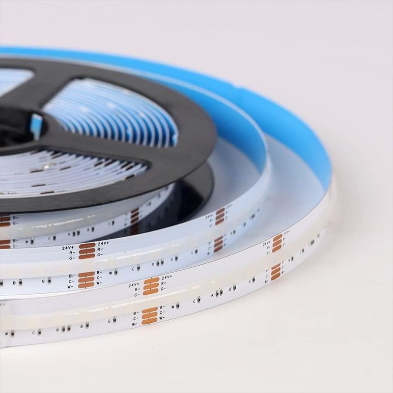 0.15kg 840 leds 12mm πλάτος RGBCCT DC24V COB led λωρίδα φωτισμού για διακοσμητικούς σκοπούς 3