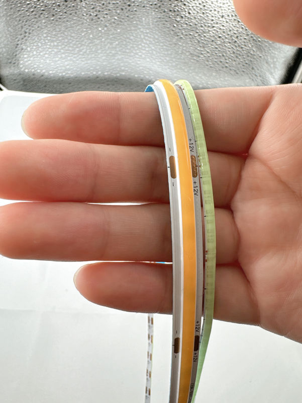 Super Thin 3mm Width Copper PCB Cob Strips Light για εσωτερική εξωτερική διακόσμηση γραφείων