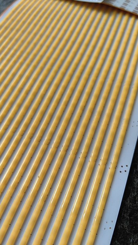 Super Thin 3mm Width Copper PCB Cob Strips Light για εσωτερική εξωτερική διακόσμηση γραφείων