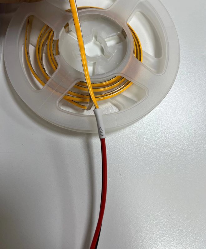 Super Thin 3mm Width Copper PCB Cob Strips Light για εσωτερική εξωτερική διακόσμηση γραφείων
