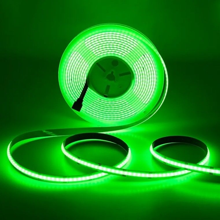 80lm/w 400leds/m Ultra Thin 5V 12V 24V IP20 Λευκή LED λωρίδα φωτισμού 3mm 5mm πλάτος Λευκή μπλε κόκκινη πράσινη FCOB LED λωρίδα