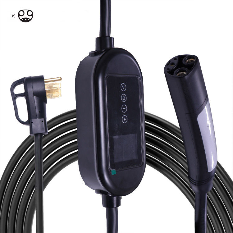 3.7KW Type 2 EV Charger με LCD δείκτη φωτός και καλώδιο 4,5M
