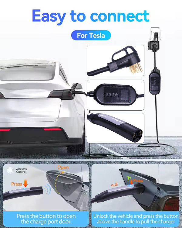 Δείκτης οθόνης LCD Φως EV ταχεία φόρτιση για ενεργειακά οχήματα επιπέδου 2 TSL σε τύπο κουτιού